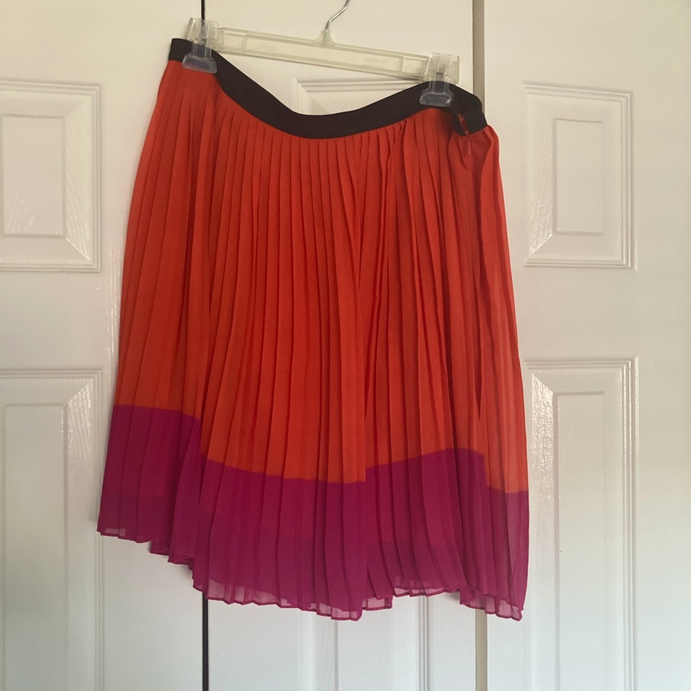 Women’s Midi Orange and Pink G.H Bass Skirt